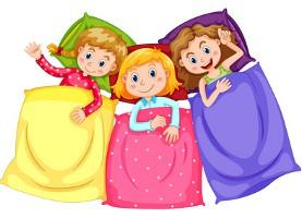 Anniversaire Pyjama Party - idées déco jeux invitation