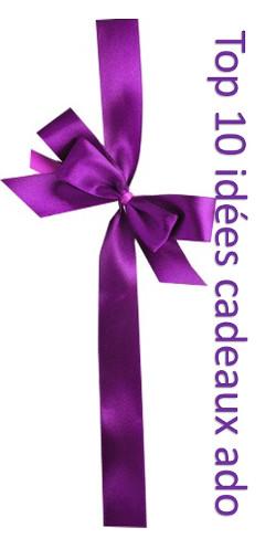 ruban 10 cadeau ado fille