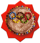 Gâteau d'anniversaire olympiades